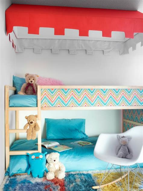 Bunk Bed Upgrade Add A Canopy And Fabric Panels Hgtv