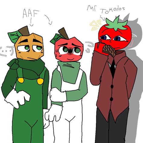 Peter And Andy Meets Mr Tomatos In Apple Farm Andy Anime Fnaf