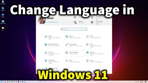 How To Change System Language In Windows 11 Pc Youtube