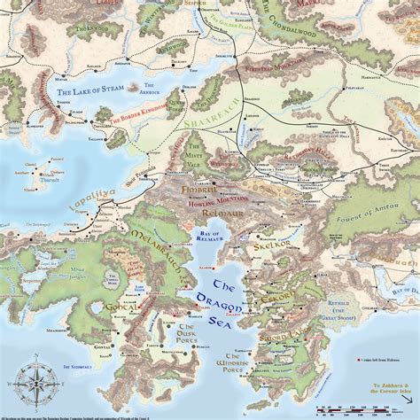 Returned Abeir Halruaa By Markustay Fantasy Map Making Dnd World Map
