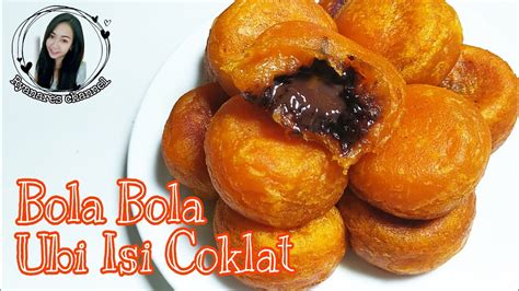 Resep Bola Bola Ubi Isi Coklatenaklumerlembutpas Buat Cemilandan