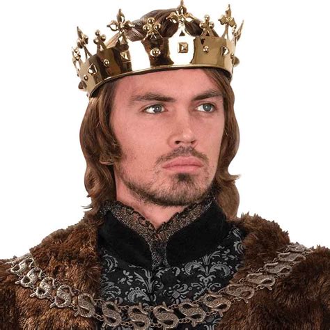 Kings Crown Headpiece For Men Black Leather Ren Fair For Men Crown