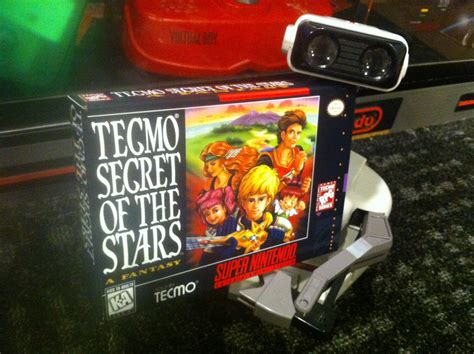 Snes Tecmo Secret Of The Stars Boxbox My Games Reproduction Game Boxes