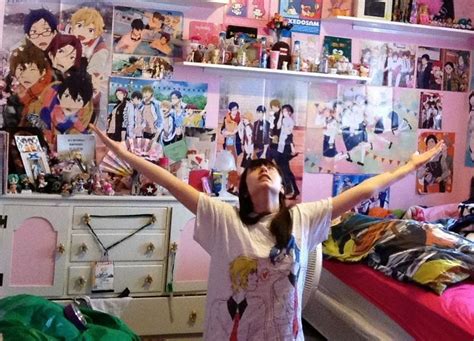 female otaku room found on otaku no otaku room kawaii room anime room ideas