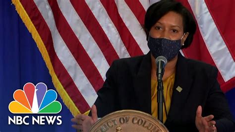 D C Mayor Muriel Bowser Calls Police Response To Capitol Riot A Failure NBC News NOW YouTube