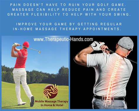 massage therapists for golfers and other sports