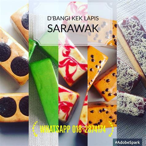 Kek dijamin sedap dan lazat. Kek Lapis Sarawak D'Bangi~ Whatsapp 0182874174
