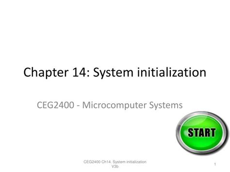 Ppt Chapter 14 System Initialization Powerpoint Presentation Free