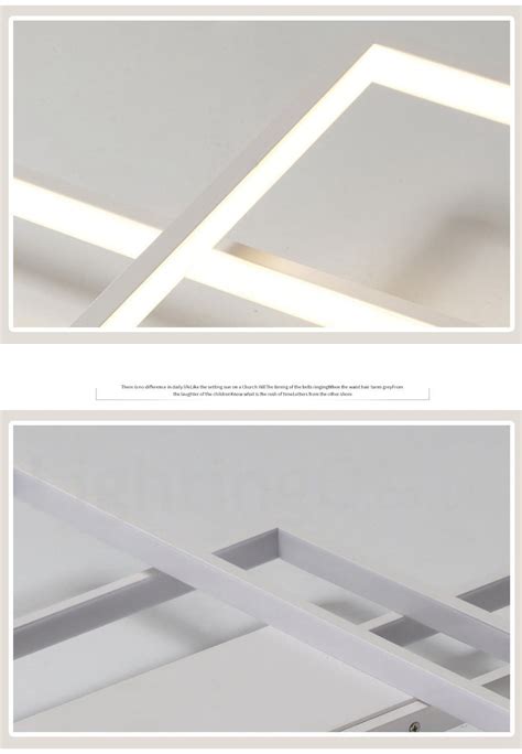 Led Modern Comtemporary Alumilium Painting Ceiling Light Flush Mount