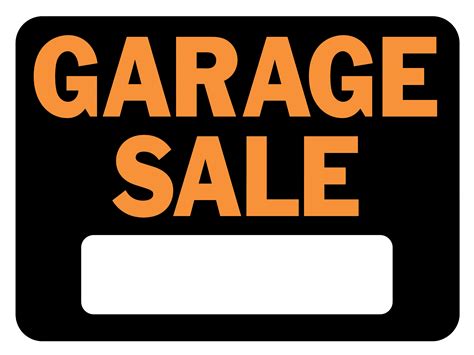 Free Garage Sale Sign Free Download On Clipartmag
