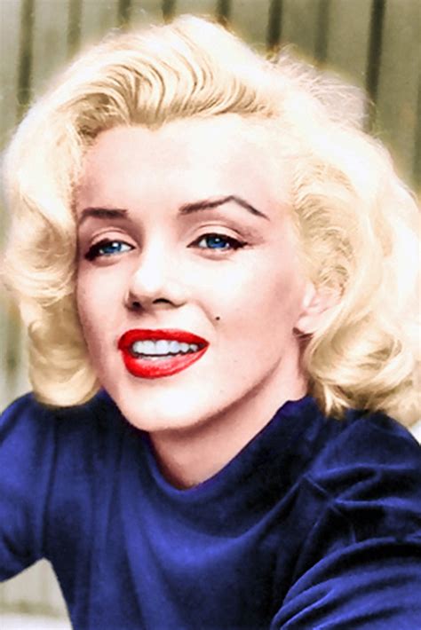 Marilyn Monroe Color By Sasha065 Old Hollywood Pinterest