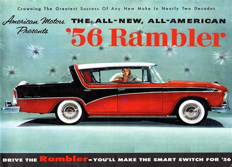 Amc Rambler Car Brochures