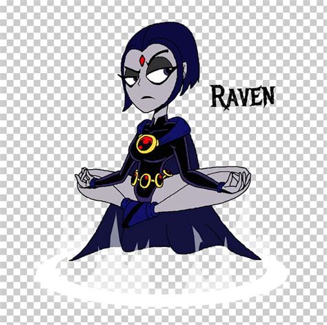 Raven Arella Teen Titans Character Cartoon Png Clipart Animals