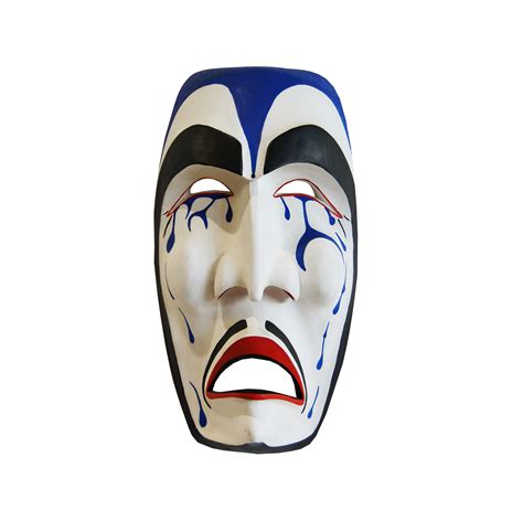 Crying Mask Canadian Indigenous Art Inc