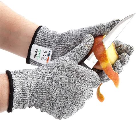 Ideal Pro Cut Resistant Protective Gloves For Safety Large Anti Cut