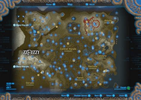 Zelda Breath Of The Wild Shrine Maps And Locations Bxest