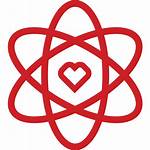 Health Care Integrated Icon Cvs Atom Heart