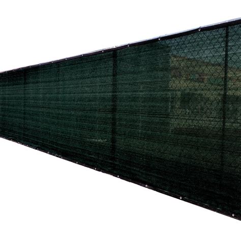 Fence4ever 46 In X 50 Ft Black Privacy Fence Screen Plastic Netting