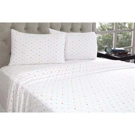 Mainstays 100 Cotton Percale Printed Sheet Set Ice Cream Queen