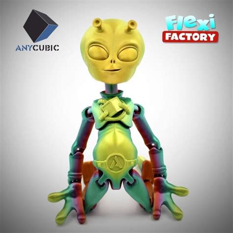 Desire Fx 3d Models Articulated Flexi Flexi Factory Anycubic Alien