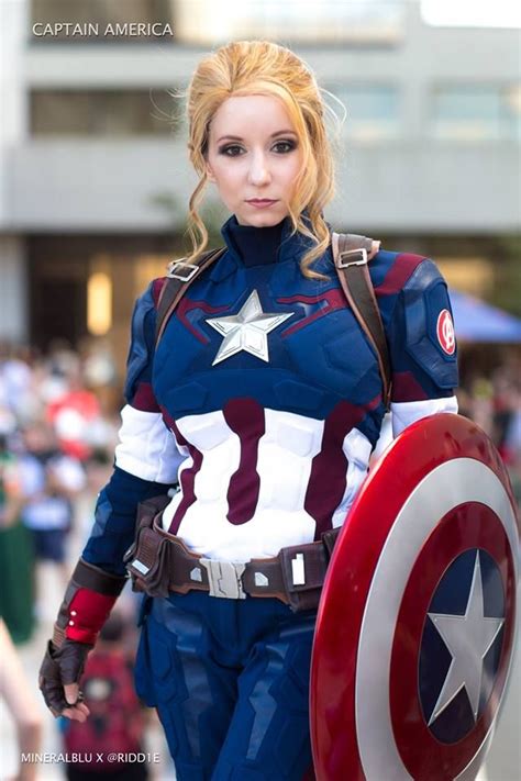 Captain America Avengers Marvel Cosplay By Riki Riddle Lecotey