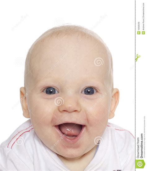 Baby Boy Laughing Royalty Free Stock Images Image 16356549