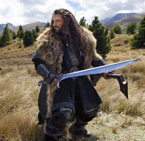 The Hobbit New Photos Of Richard Armitage As Thorin Oakenshield