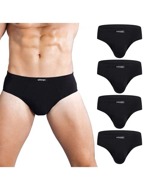 men s underwear multipack modal microfiber briefs no fly covered waistband silky touch