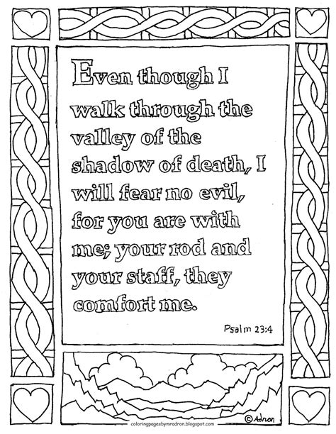 Psalm Printable Coloring Page Printable Coloring Pages Images Sexiz Pix