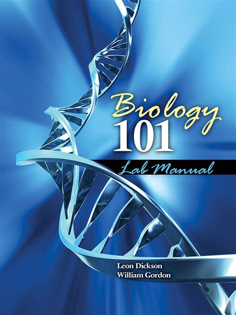 Biology 101 Lab Manual Higher Education