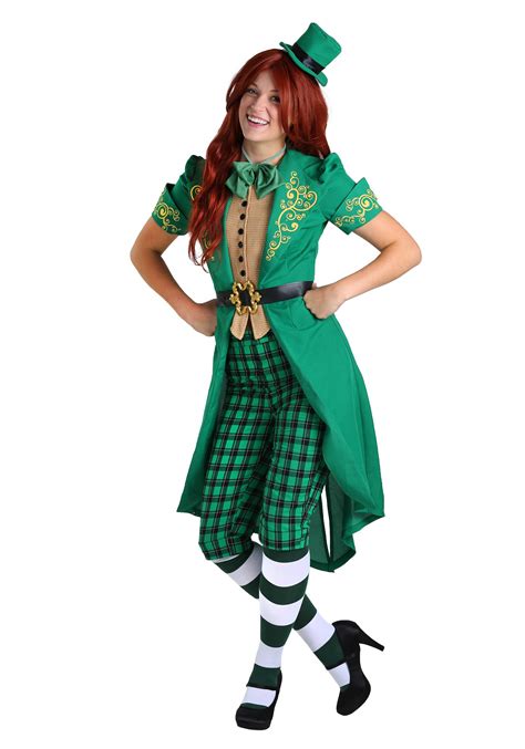 Womens Charming Leprechaun Costume