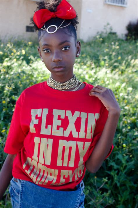 10 Year Old Kheris Rodgers Launches T Shirt Line After Being Bullied For Having Dark Skin Afropunk