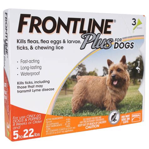Flea And Tick Remedies 20749 Frontline Plus Flea And Tick Control For