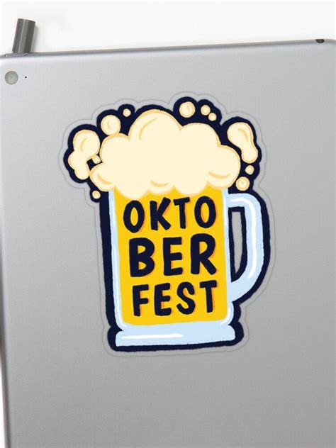 Oktoberfest Sticker By Bubbliciousart Sticker Design Vinyl Sticker
