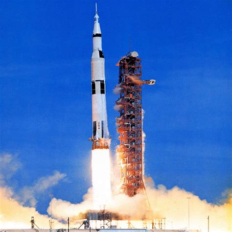 Saturn V Rocket Launch