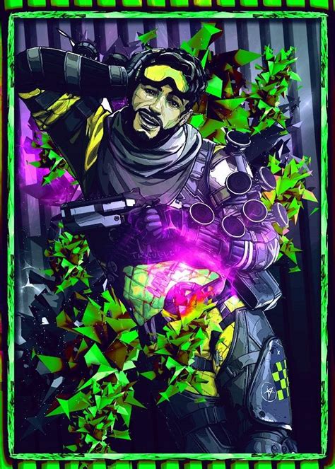 Apex Legends Mirage By Syanart Metal Posters Artwork Fantasy Posters Character Portraits