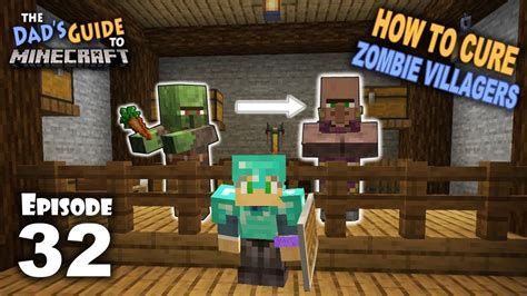 How To Cure Zombie Villagers Lets Play Episode 32 Youtube