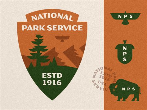 Incredible Graphic Design Inspired By The Us National Parks Logo