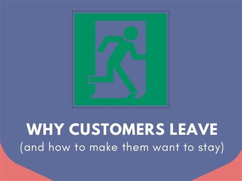 Why Customers Leave Infographic