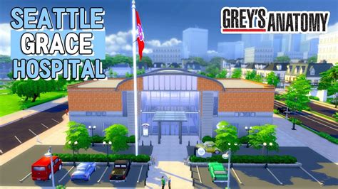 Seattle Grace Hospital Greys Anatomy Construção The Sims 4 Youtube