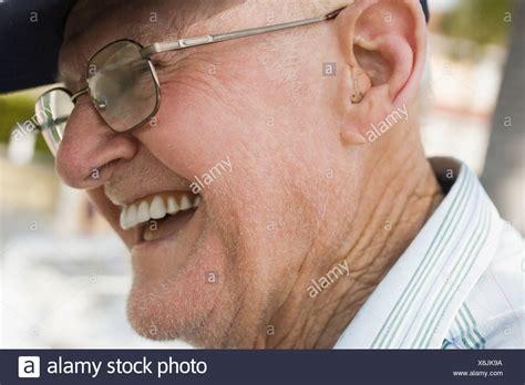 Man Wearing Hearing Aid High Resolution Stock Photography And Images