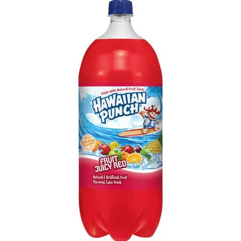 Hawaiian Punch Fruit Juicy Red 2 L Bottle