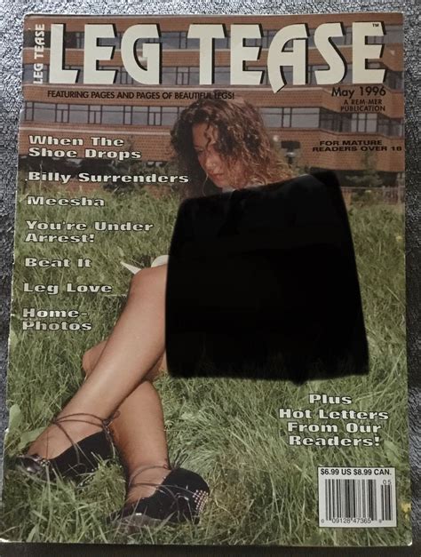 Leg Tease May Magazine Etsy