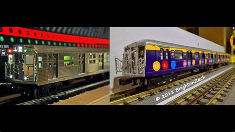 Mth Mta Nyct 6 Car R11r32r34r40 2 Av Subway Train Of Many Metals