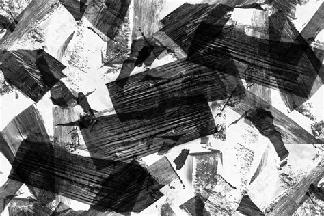 Black And White Abstract Art 6 Desktop Background