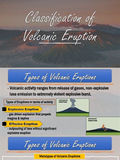 Classification Of Volcanic Eruption And Lab2 Pdf Types Of Volcanic