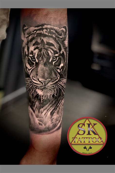 Tattoo Uploaded By Niko Sk Tattoo Tiger Tattoo Arm Tattoodo