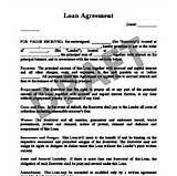 Images of Housing Loan Agreement