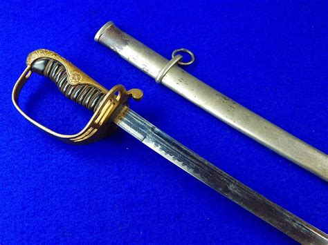 Japanese Japan Wwi Ww1 Officers Sword With Scabbard Antique