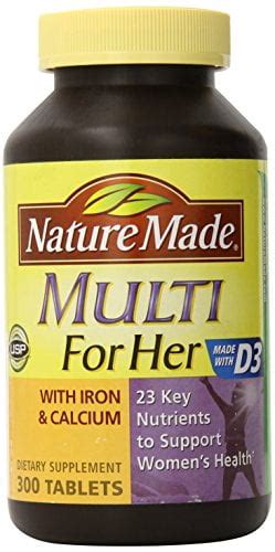 Nature Made Multi For Her 300 Tablets